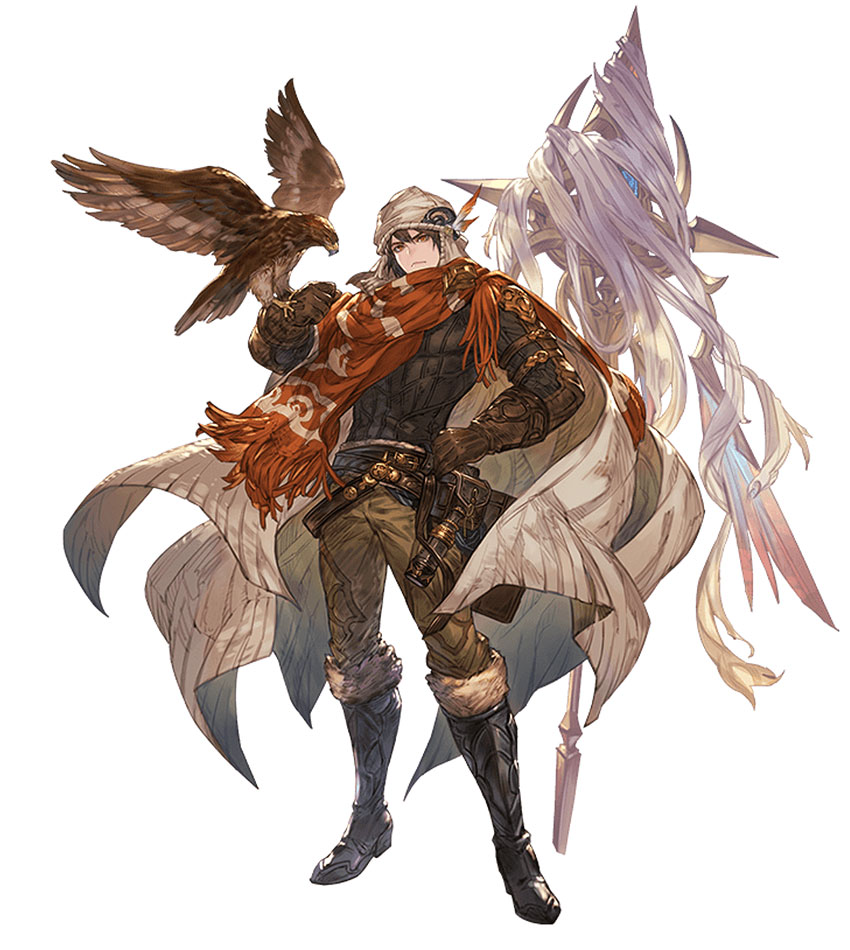 Nezahualpilli SR Character Art from Granblue Fantasy