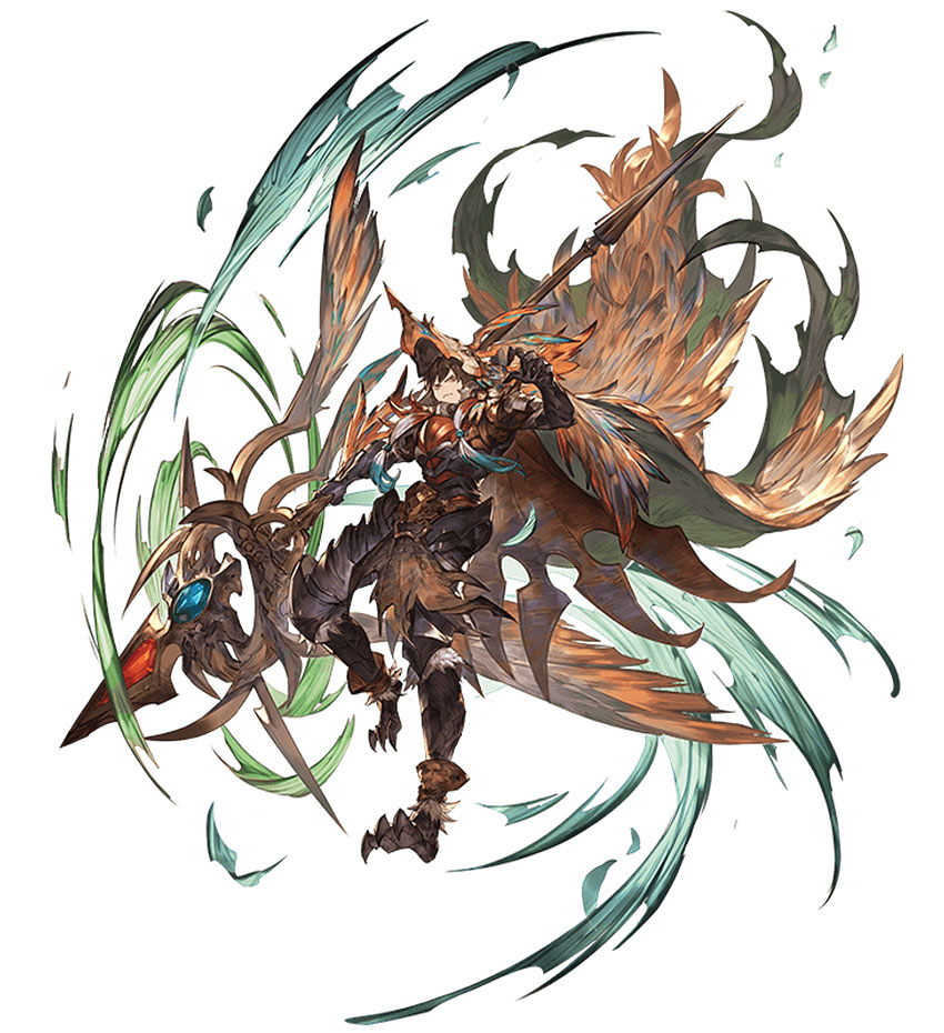 Wings of the Eagle King Nezahualpilli Character Art from Granblue Fantasy