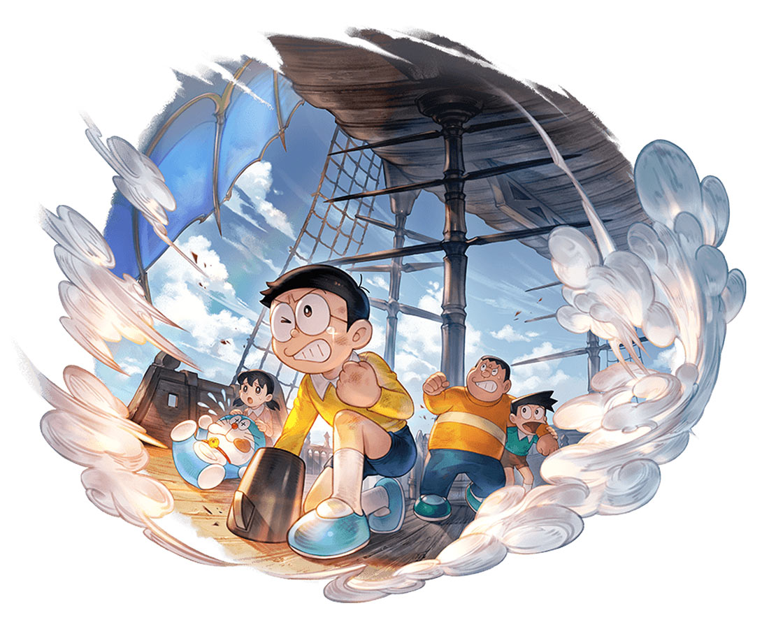 Nobita Artwork from Granblue Fantasy
