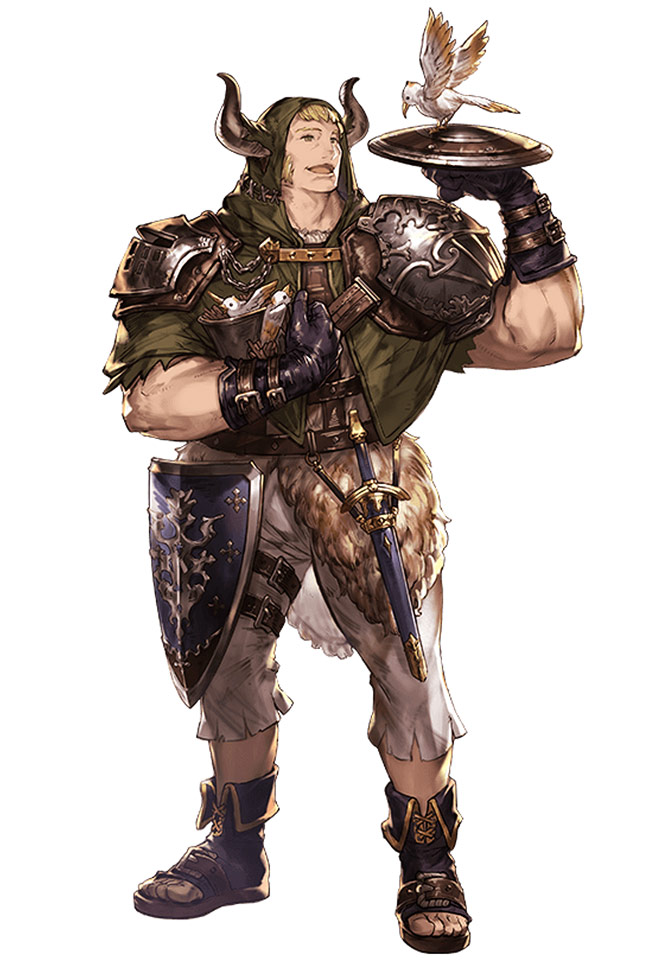 Pavidus Character Art from Granblue Fantasy