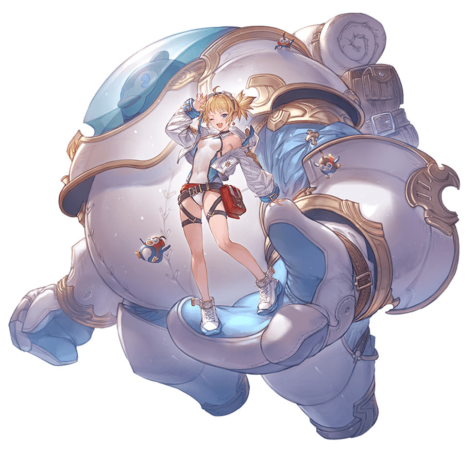 Pengy SSR Art from Granblue Fantasy