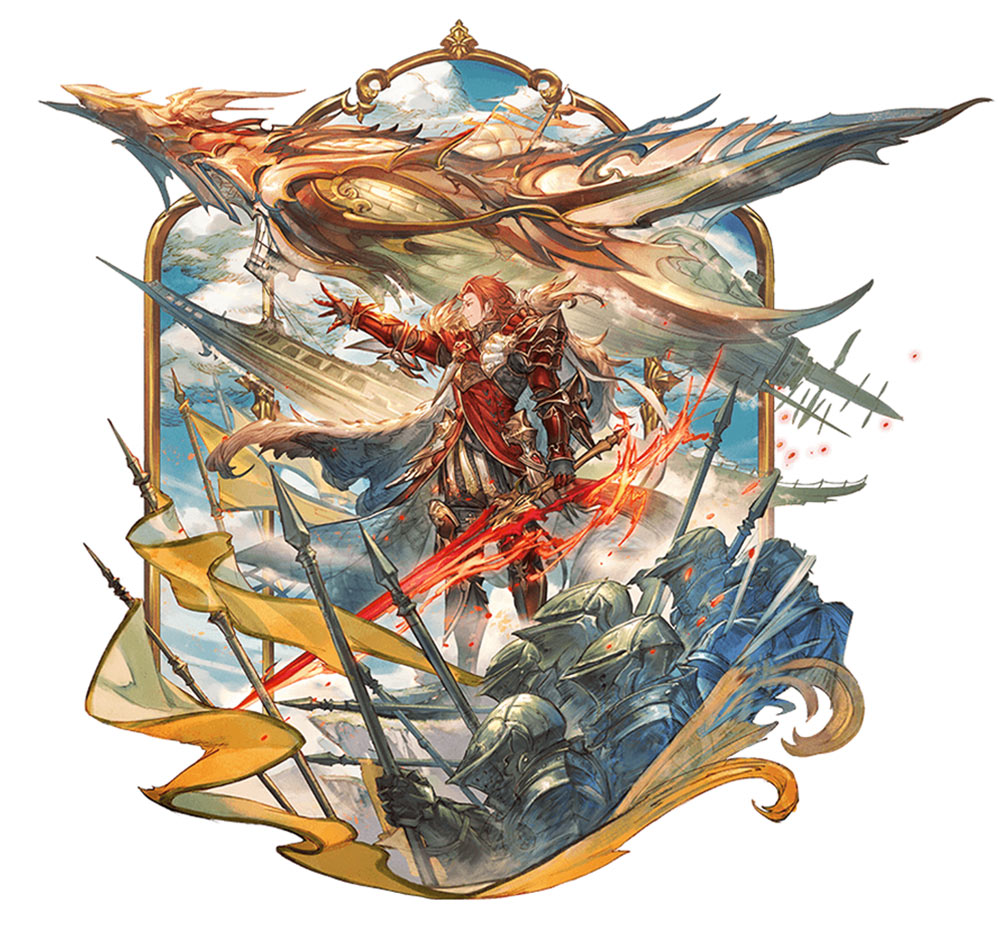 Grand Percival, Battle Art from Granblue Fantasy