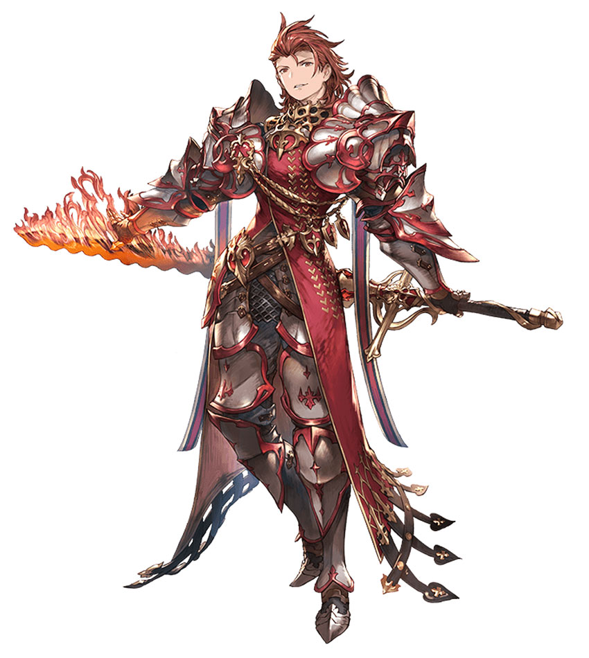 Percival Character Art from Granblue Fantasy