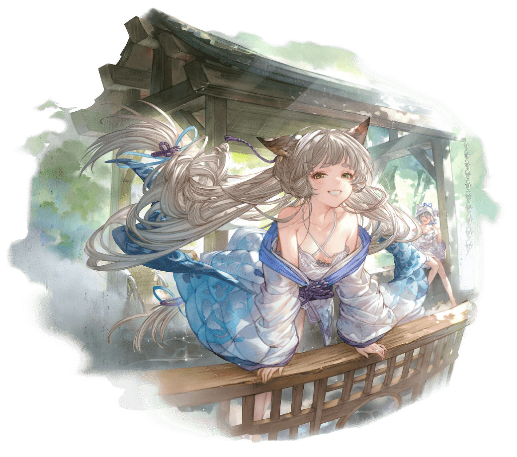 Yukata Phoila Illustration from Granblue Fantasy