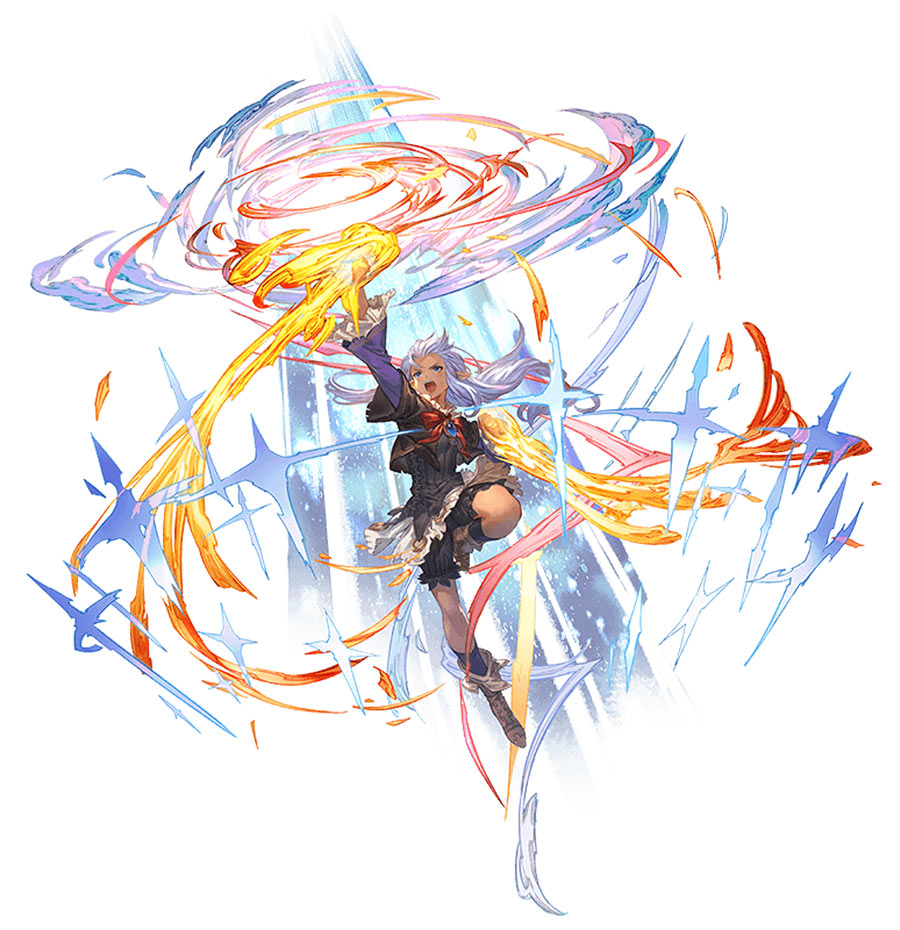 Prishe, Battle Art from Granblue Fantasy