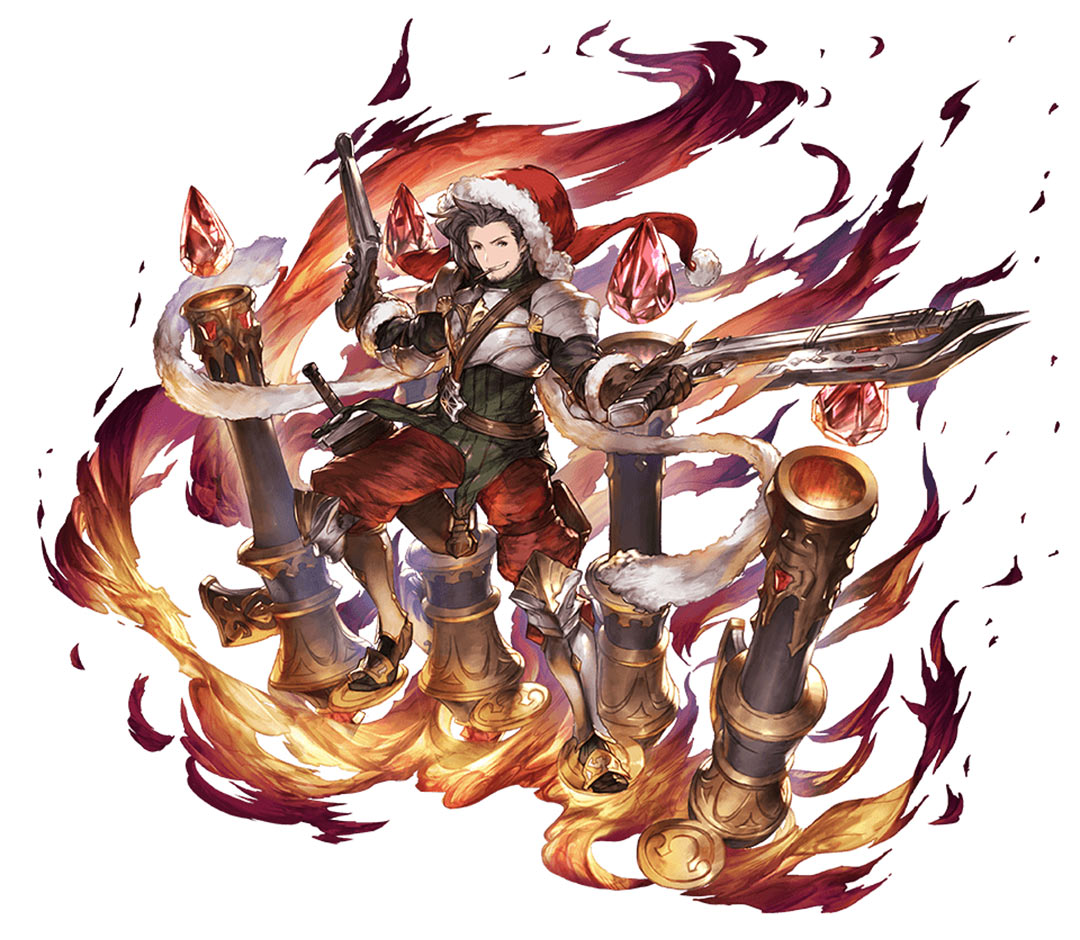 Holiday Rackam, Battle Art from Granblue Fantasy