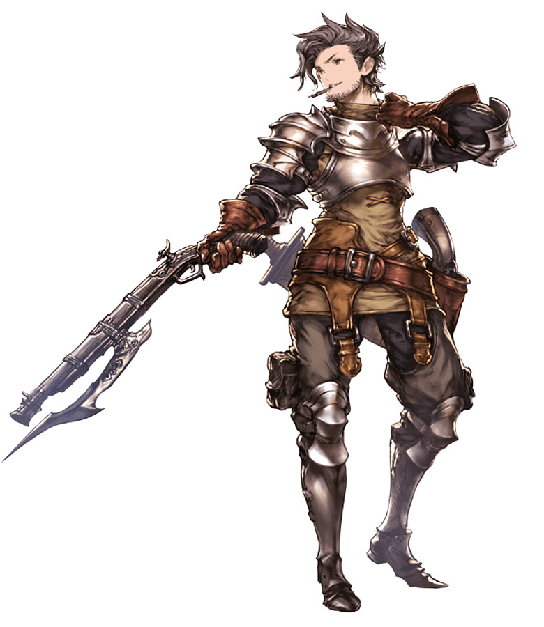 Rackam Character Art from Granblue Fantasy