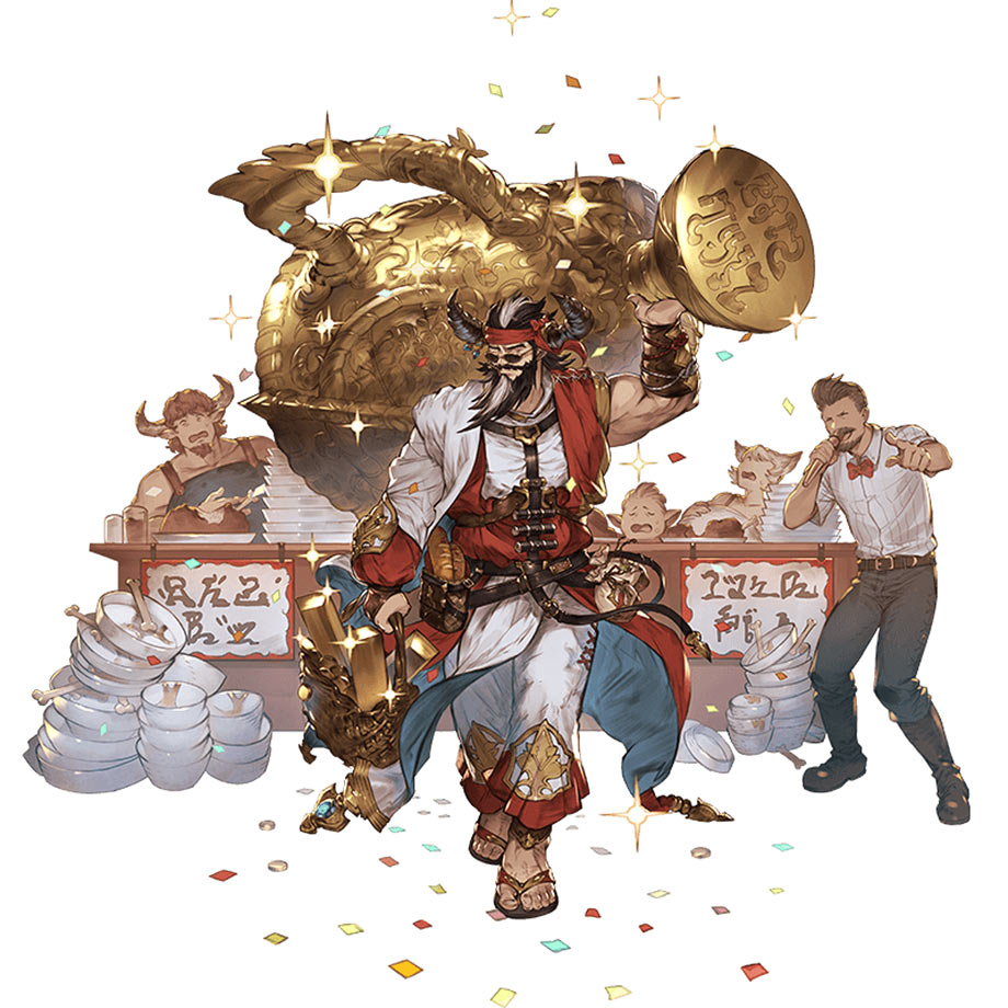 Redluck Artwork from Granblue Fantasy