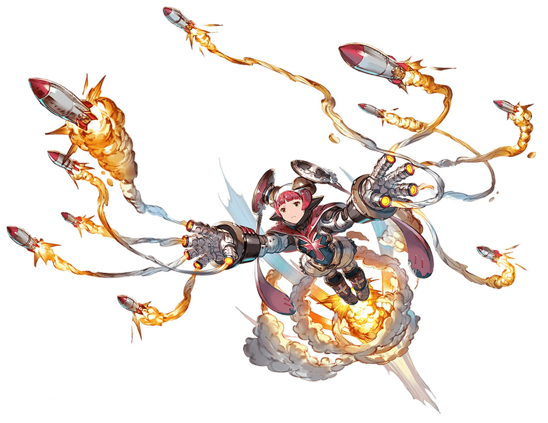 Event Robomi, Battle Art from Granblue Fantasy