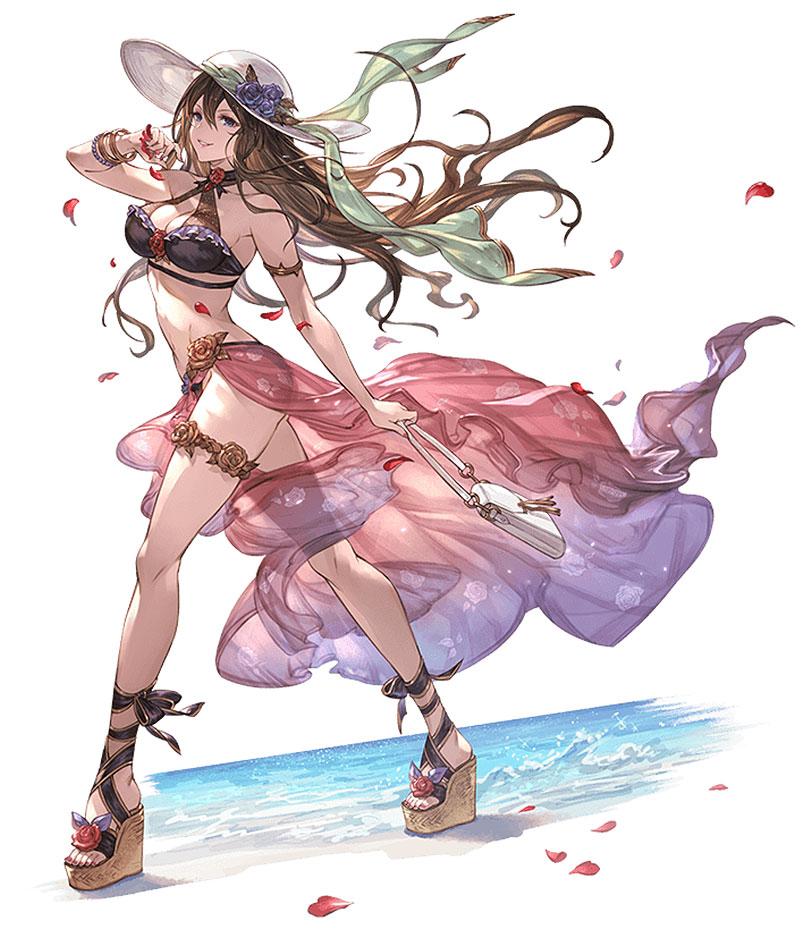 Summer Rosetta Character Art from Granblue Fantasy