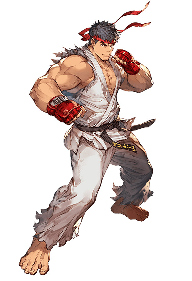 Ryu Character Art from Granblue Fantasy