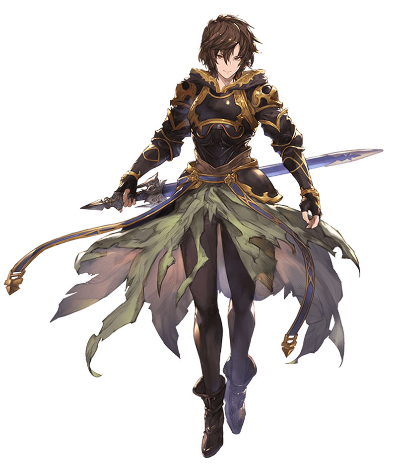 Sandalphon SSR Artwork from Granblue Fantasy
