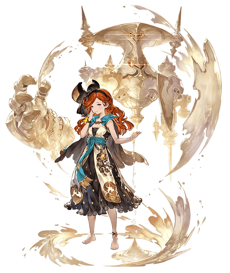 Sara SSR Character Art from Granblue Fantasy