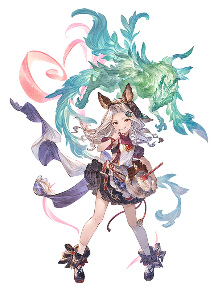 Valentine Scathacha Art from Granblue Fantasy