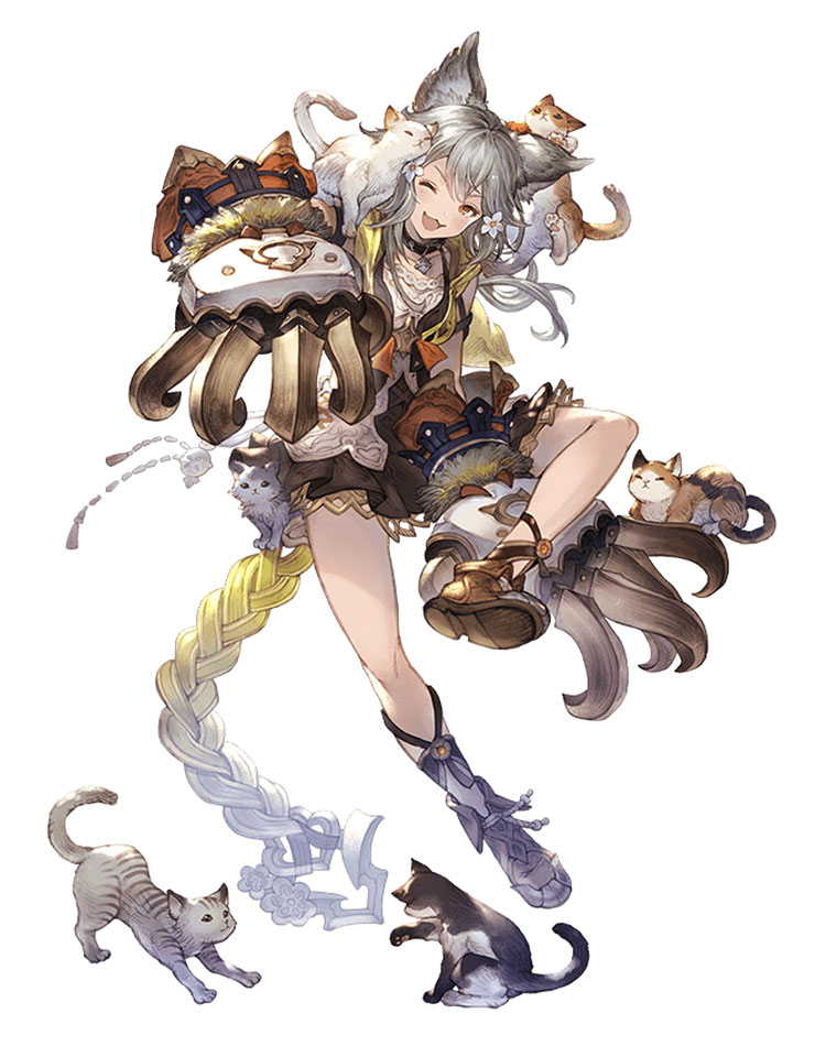 Sen SSR Art from Granblue Fantasy