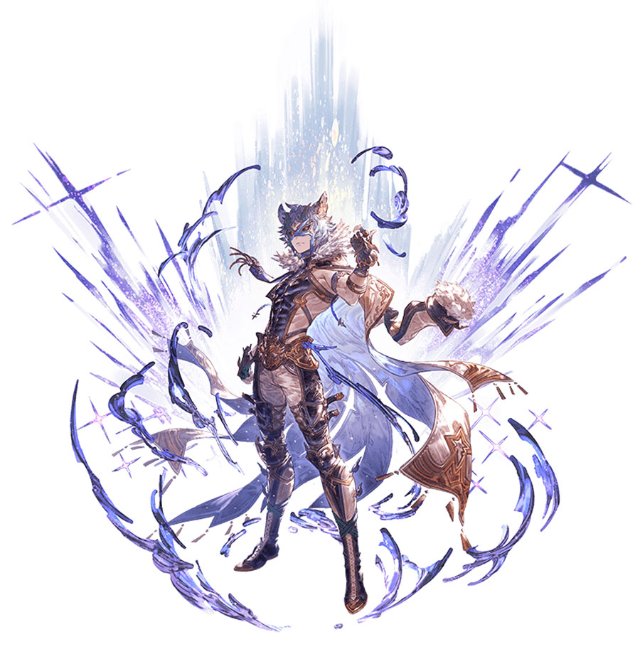 Mask Bleu Clair Seox Art from Granblue Fantasy