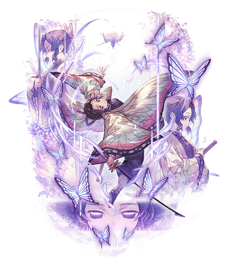 Shinobu Kocho Artwork from Granblue Fantasy