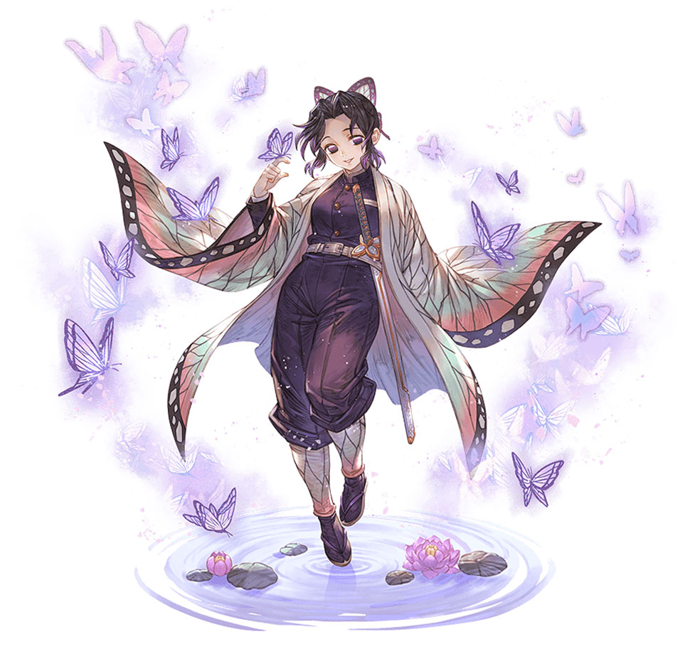 Shinobu Kocho Art from Granblue Fantasy