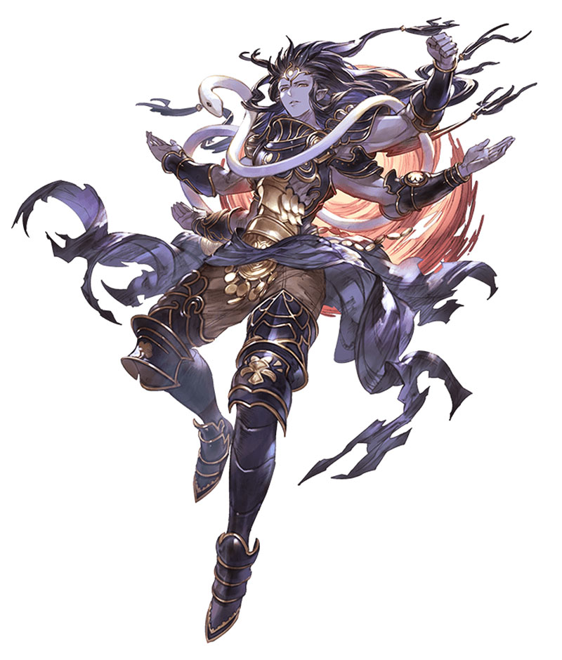 Shiva Artwork from Granblue Fantasy