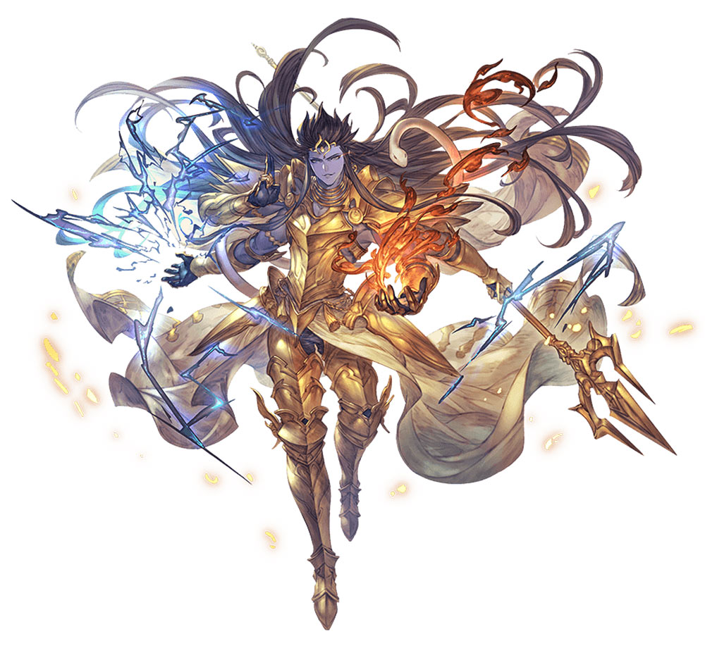 Resplendent Auspice Shiva Art from Granblue Fantasy