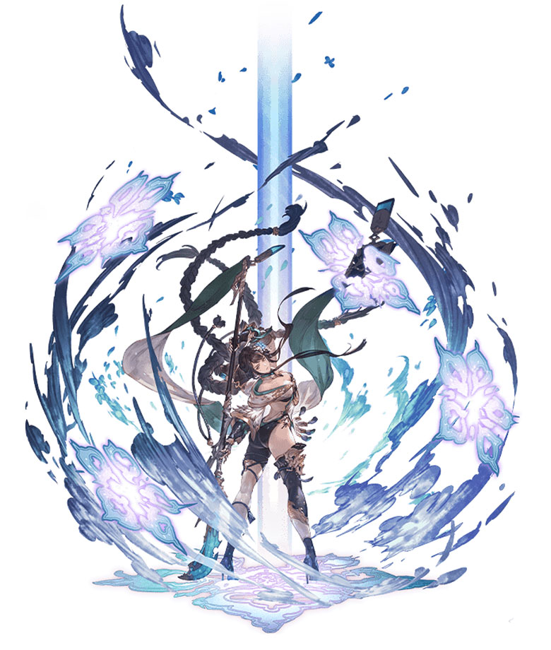 Shura, Battle Art from Granblue Fantasy