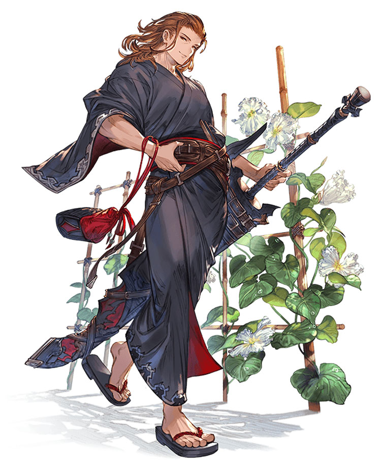 Summer Siegfried Character Art from Granblue Fantasy