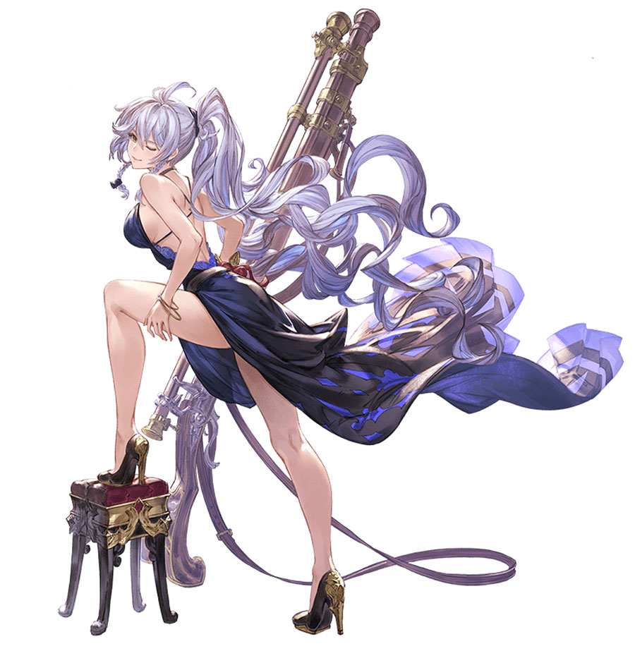 Gentian Blue Silva Art from Granblue Fantasy
