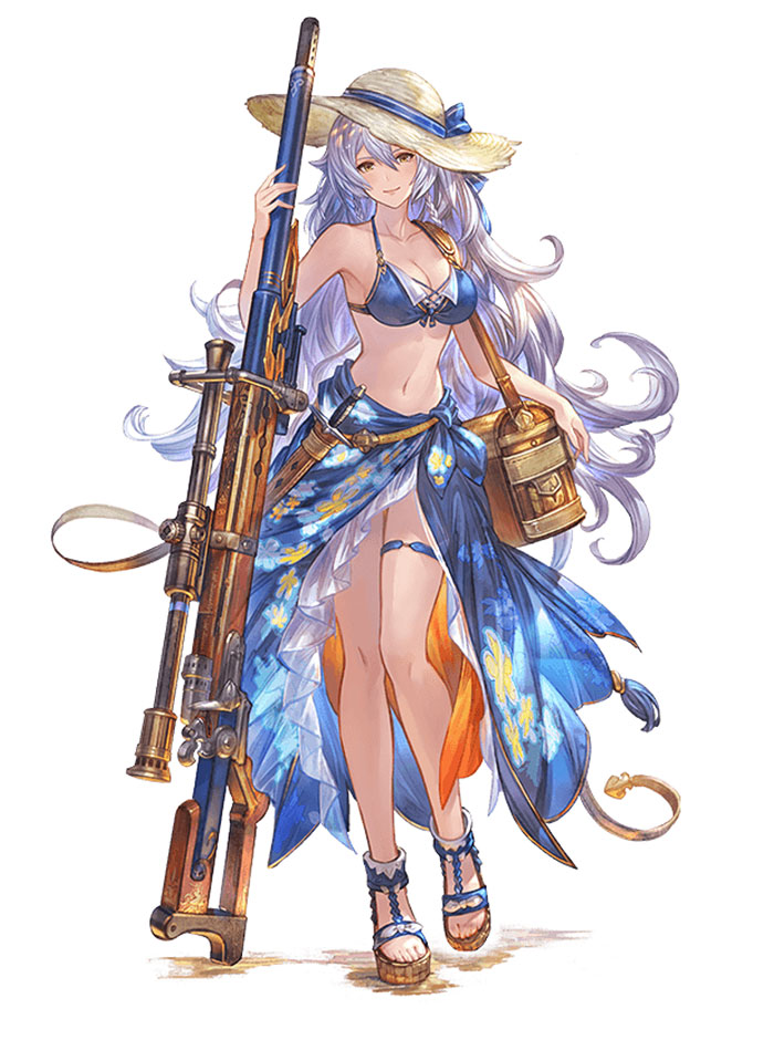 Summer Silva Art from Granblue Fantasy