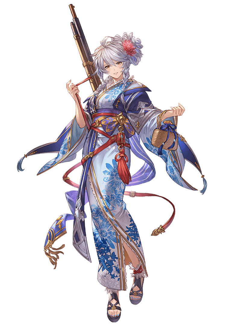Yukata Silva Art from Granblue Fantasy