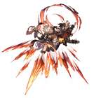Dark Skull, Battle Art