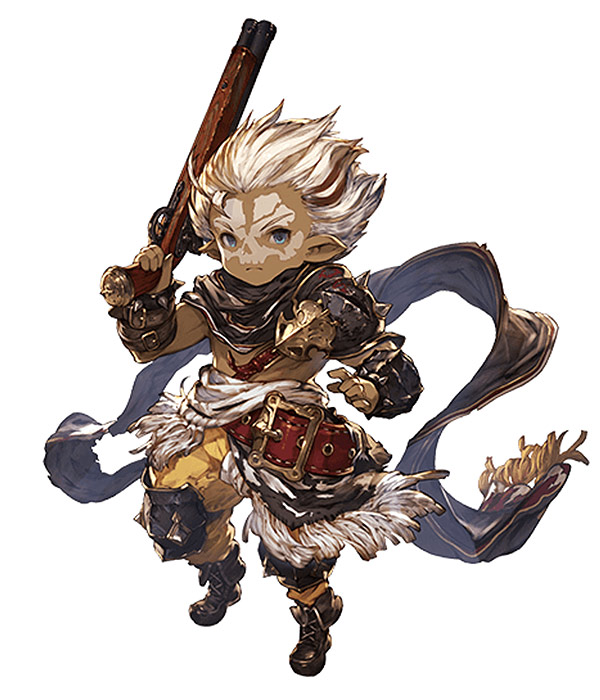 Skull Character Art from Granblue Fantasy
