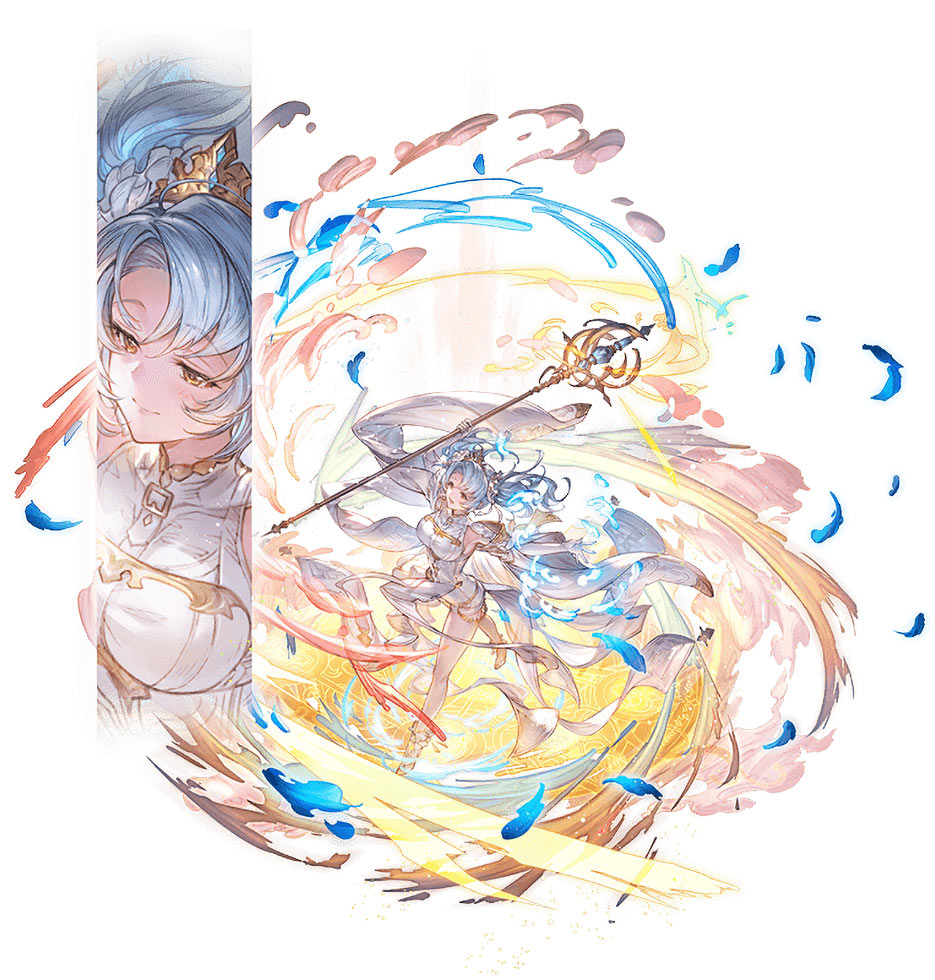 Water Sophia Artwork from Granblue Fantasy