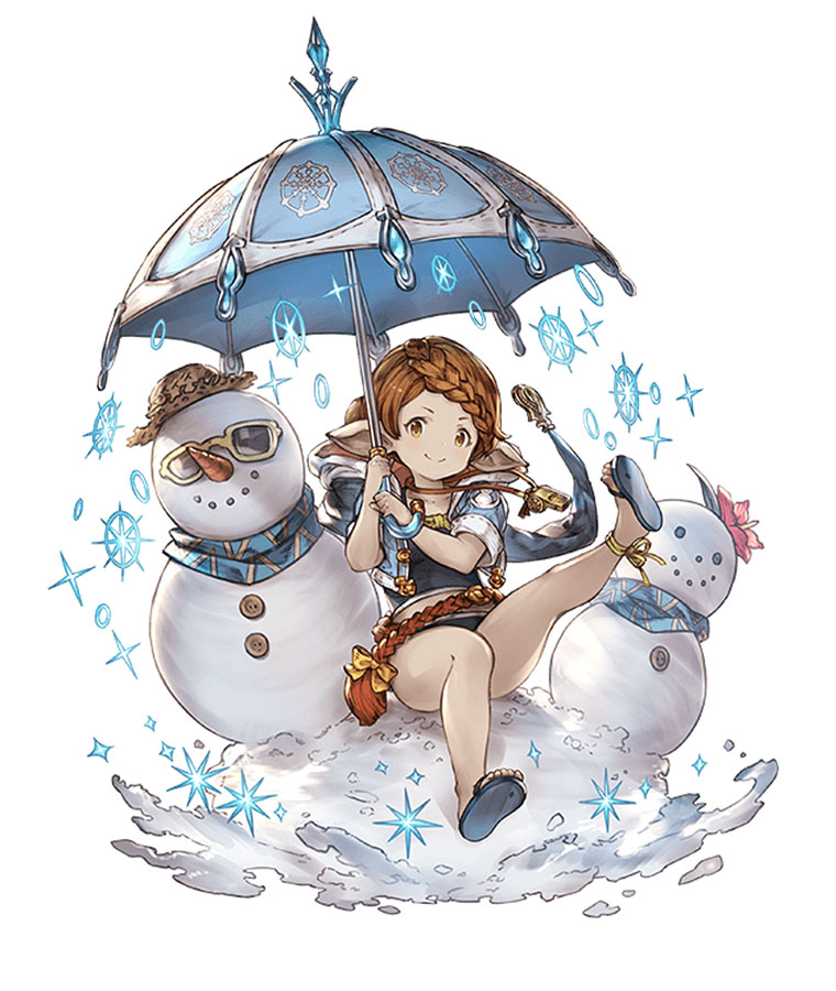 Summer Suframare Artwork from Granblue Fantasy