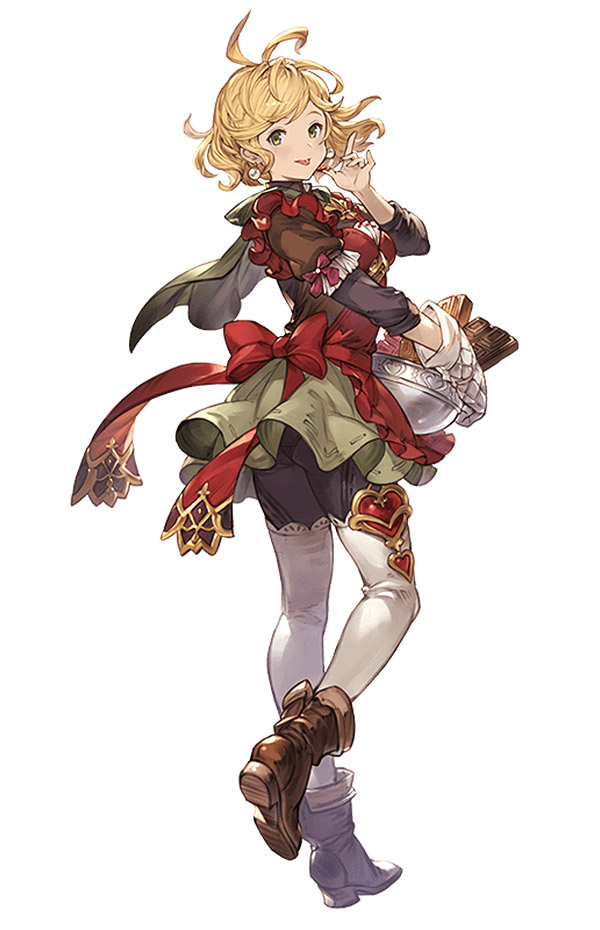 Valentine Teena Character Art from Granblue Fantasy