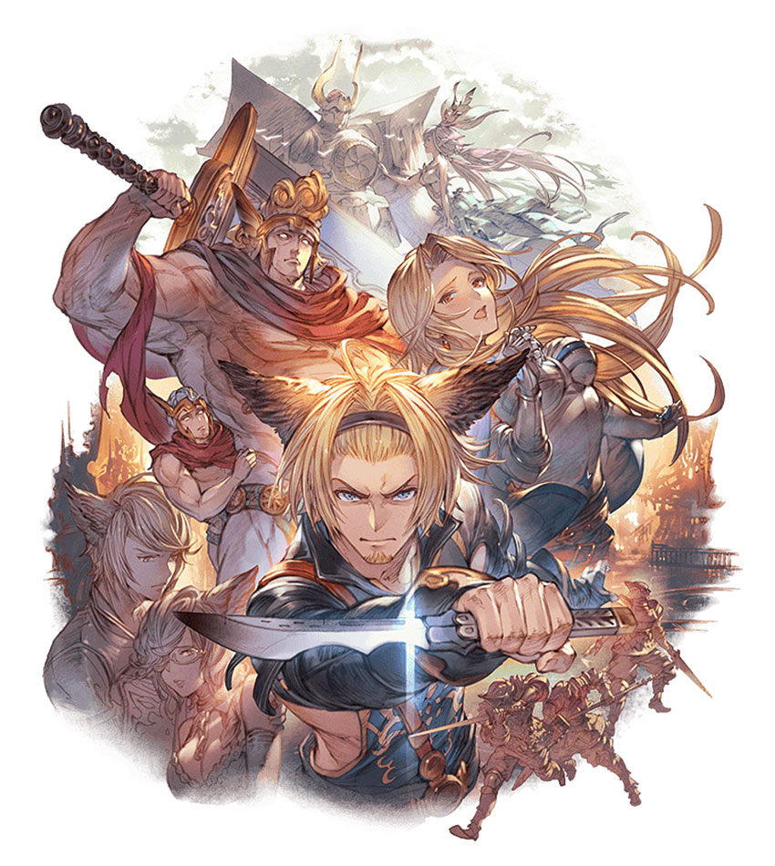 The Lowain Bros Artwork from Granblue Fantasy