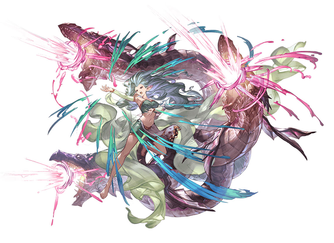 Tiamat, Battle Art from Granblue Fantasy