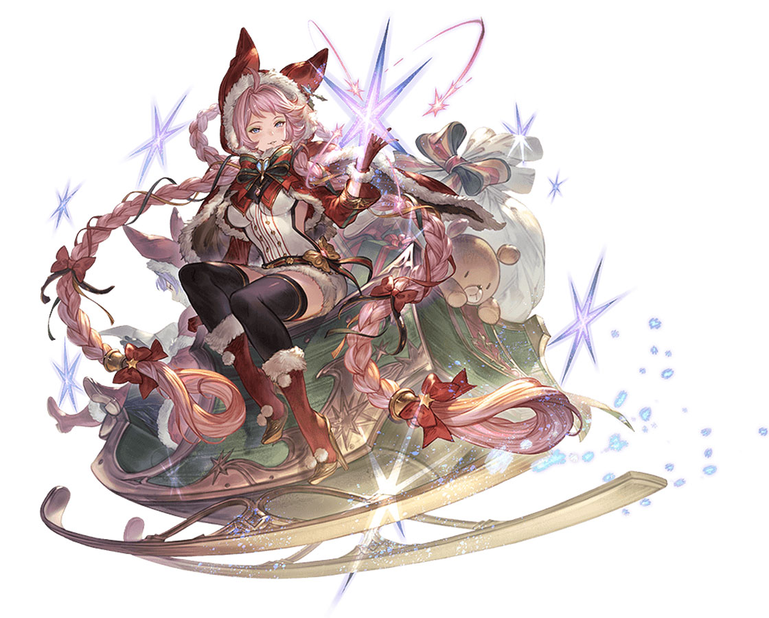 Graceful Elf's Gown Tien Art from Granblue Fantasy