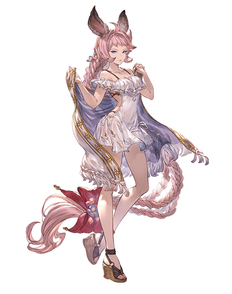 Twins on Vacation Tien Art from Granblue Fantasy