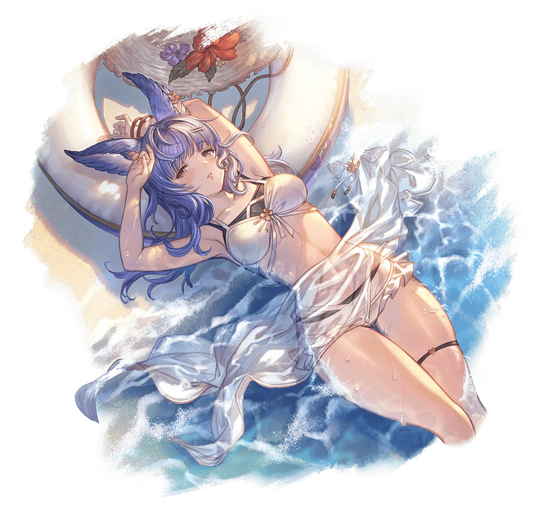 Summer Tikoh Illustration from Granblue Fantasy