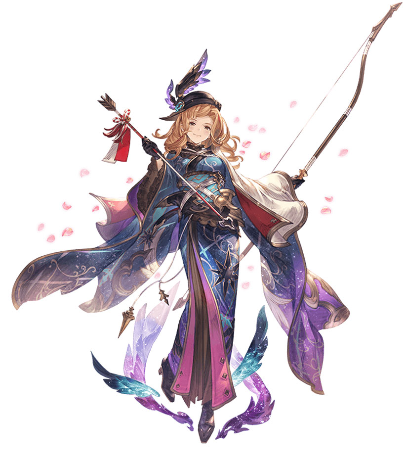 Twilight Ties Kimono Tweyen Art from Granblue Fantasy