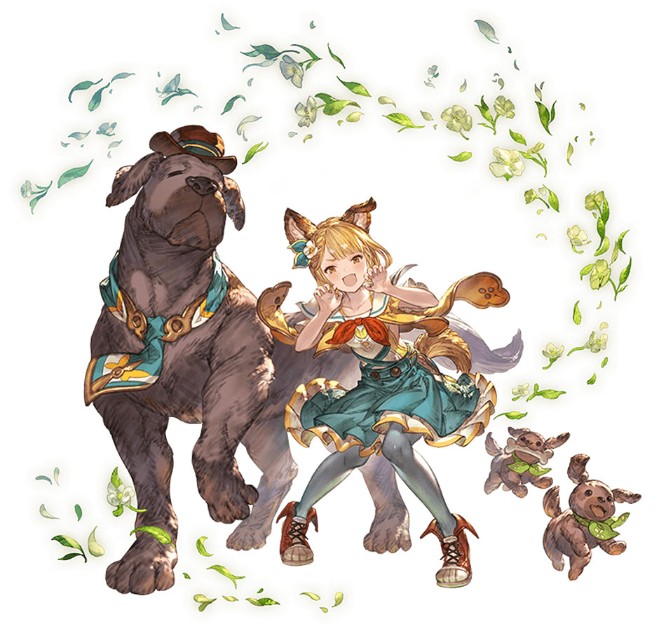 Breezy Sundress Vajra Character Art from Granblue Fantasy