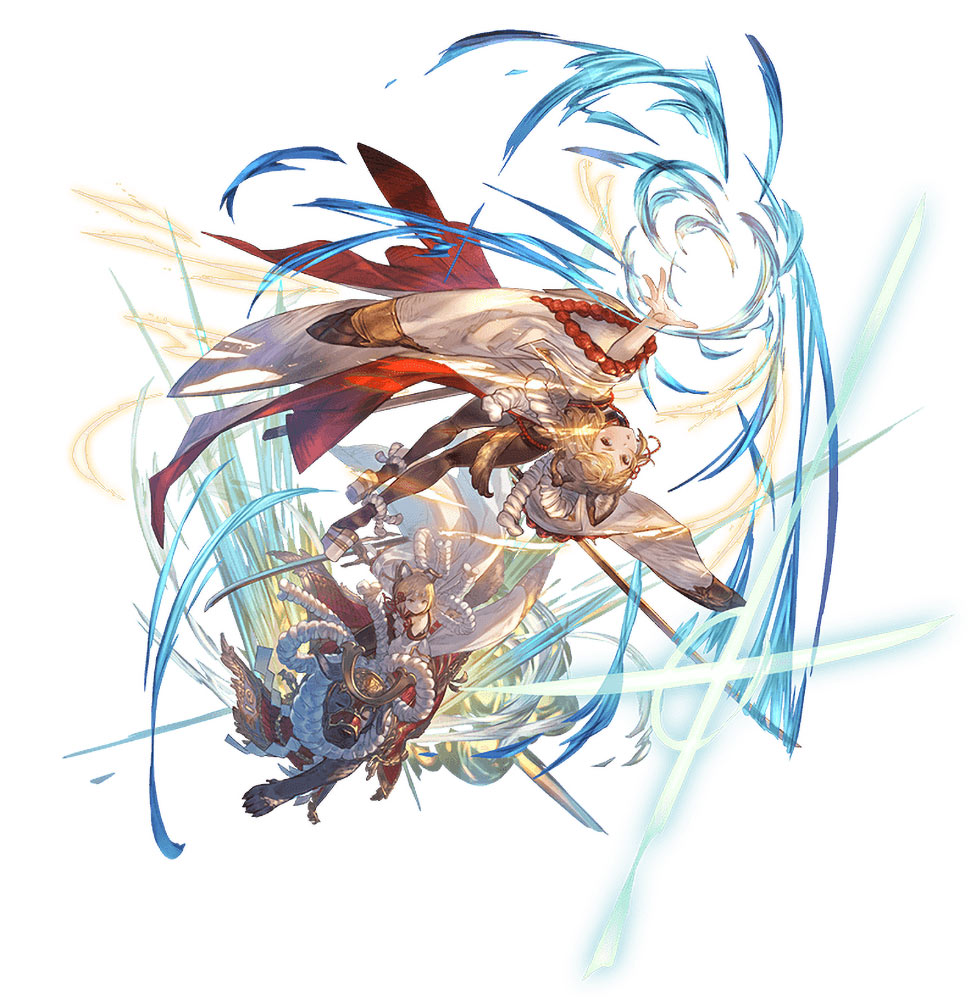 Soul Channeler Vajra Art from Granblue Fantasy