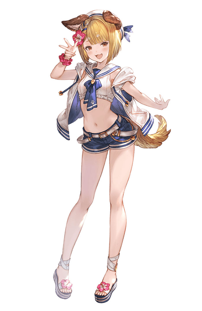 Summer Vajra Art from Granblue Fantasy