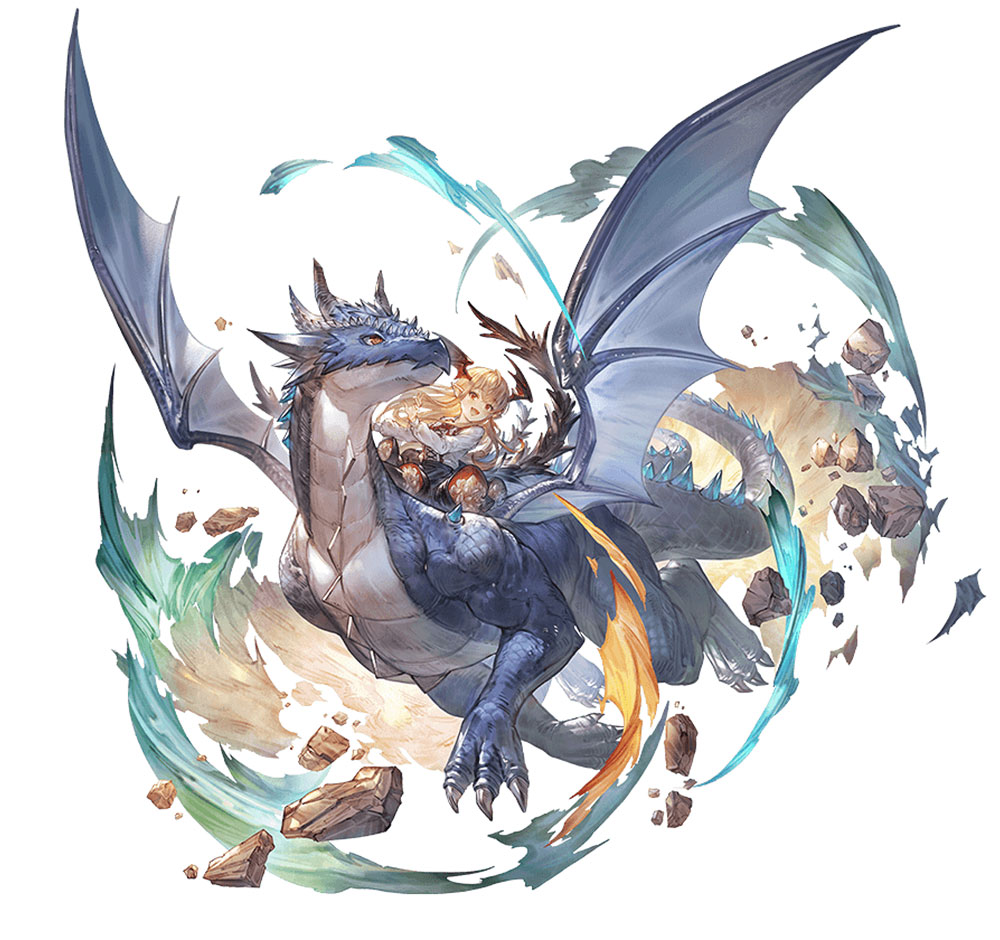 Vania and Malinda, Battle Art from Granblue Fantasy