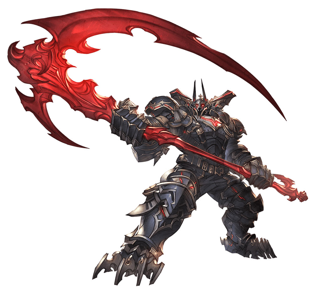 Fire Vaseraga Art from Granblue Fantasy