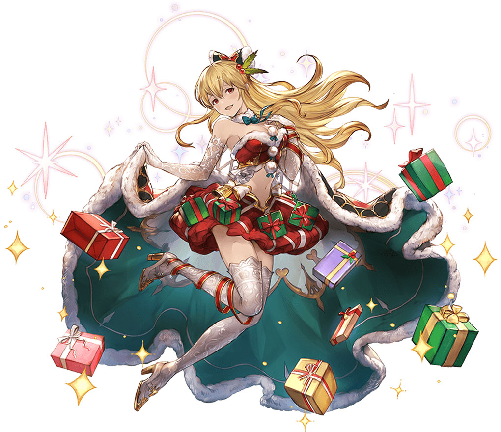 Festive Princess Vira Character Art from Granblue Fantasy
