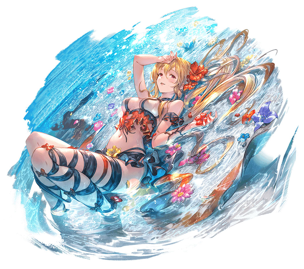 Summer Vira Illustration from Granblue Fantasy
