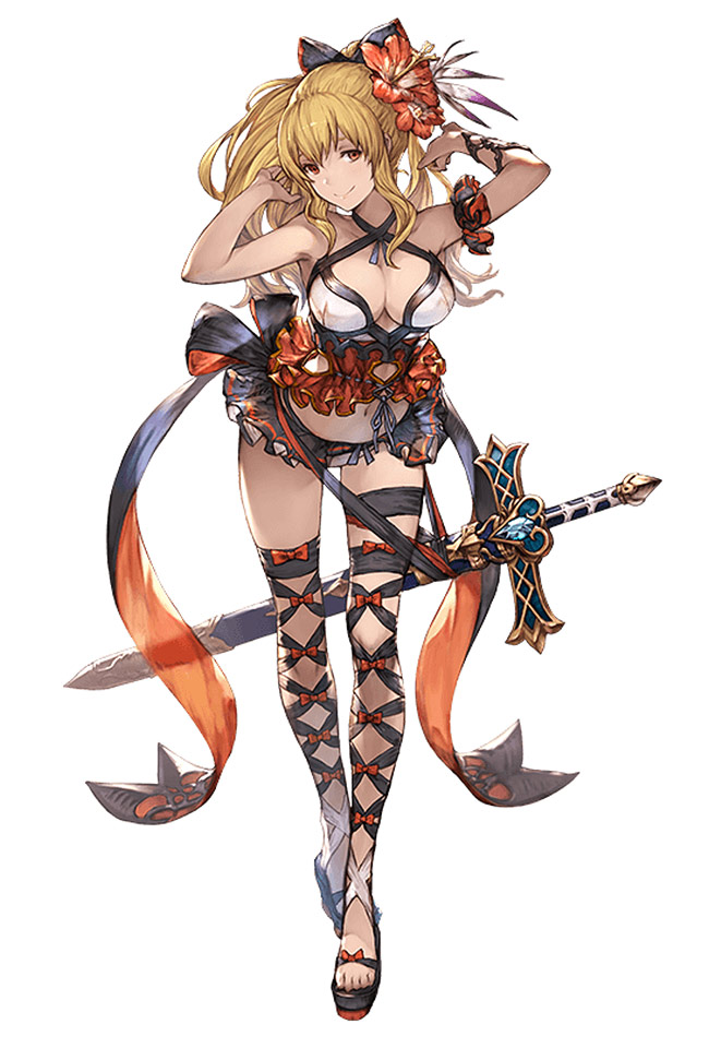 Summer Vira Character Art from Granblue Fantasy