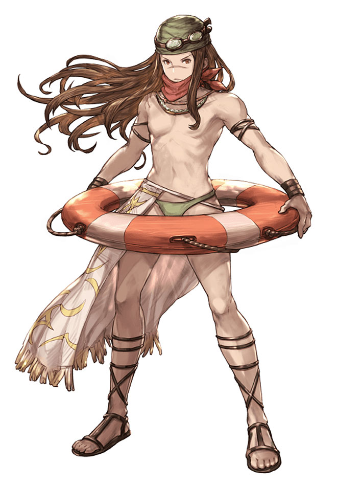 Summer Walder Character Art from Granblue Fantasy