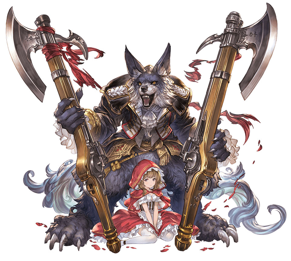 Wulf and Renie Character Art from Granblue Fantasy